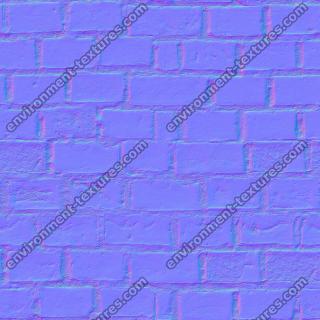 Seamless Textures of Wall Bricks + Normal & Bump Mapping